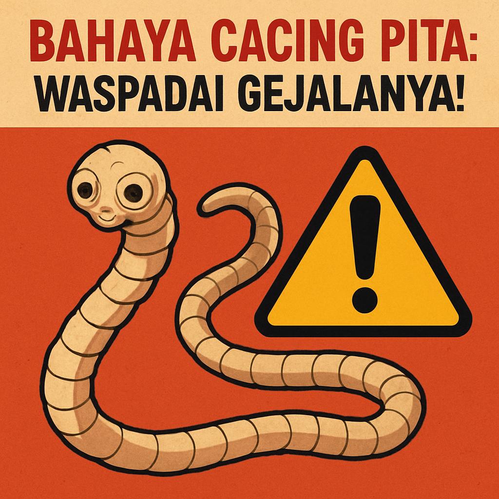 "Waspada! 7 Tanda Tubuh Anda Terinfeksi Cacing Pita yang Harus Diketahui"